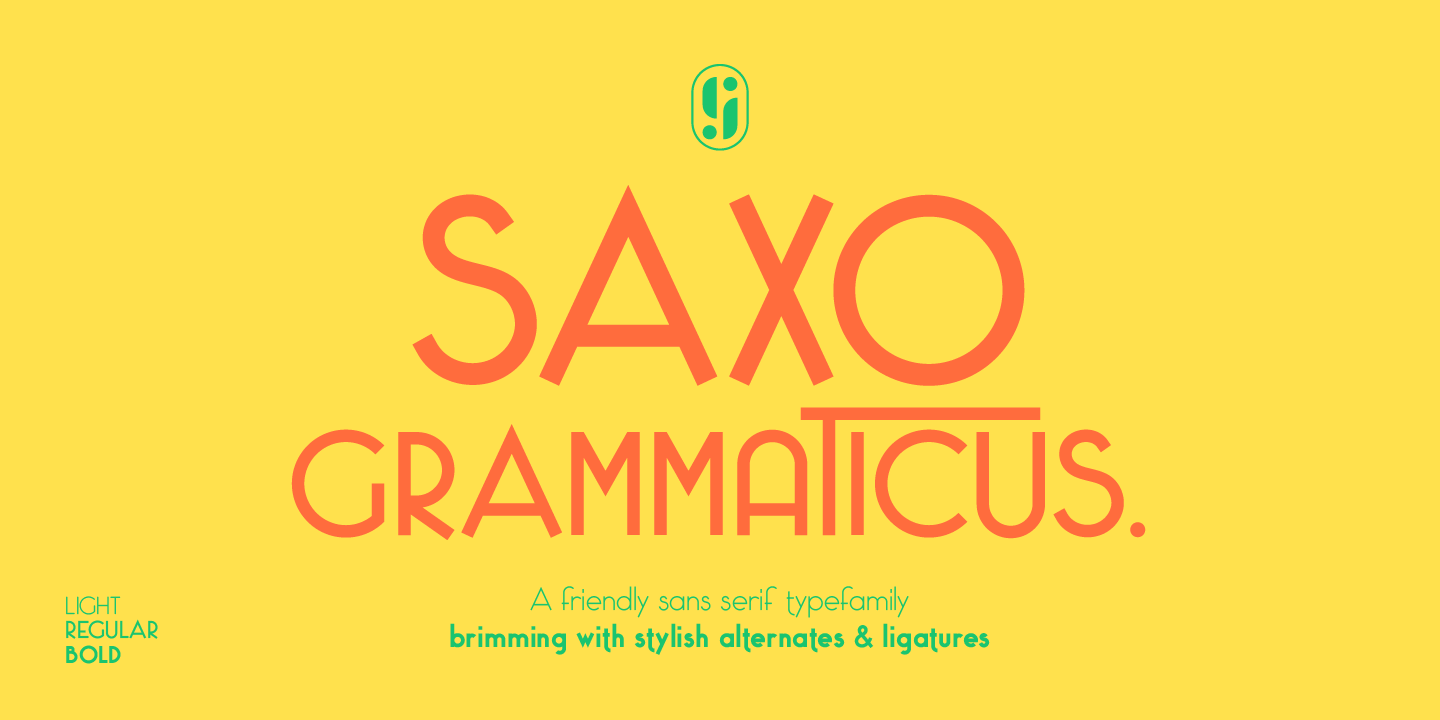 Example font Saxo Grammaticus #1